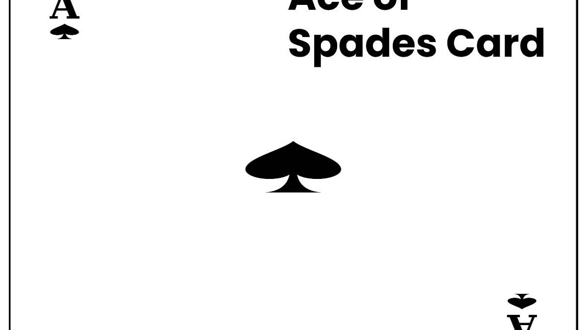 Ace Of Spades Card