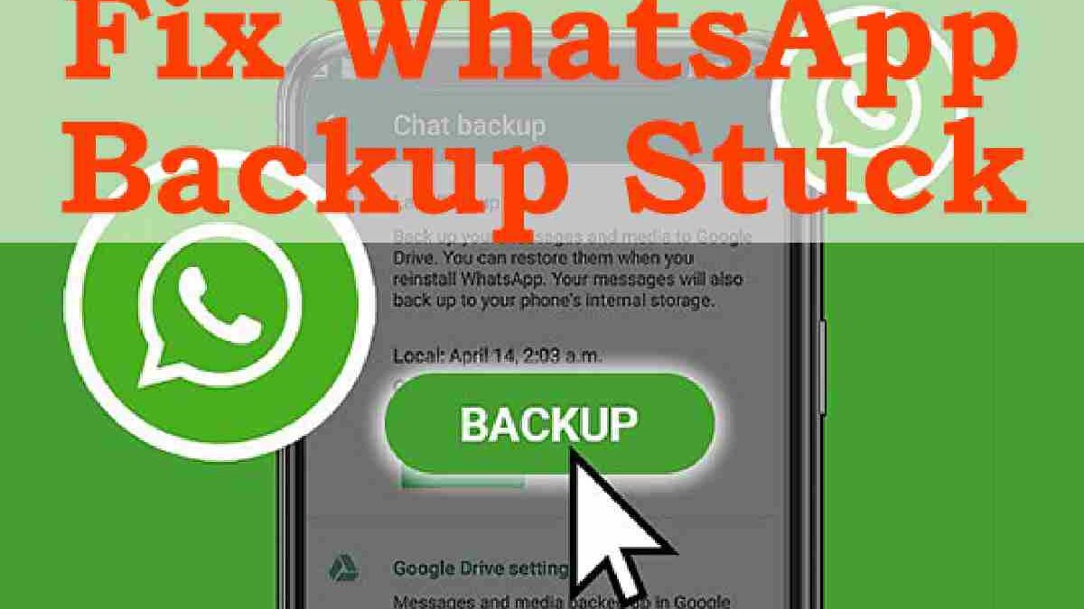 WhatsApp Backup Stuck on My iPhone