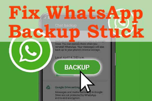 WhatsApp Backup Stuck on My IPhone