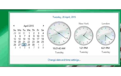 System Tray Clock (1)