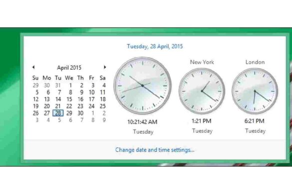 System Tray Clock (1)