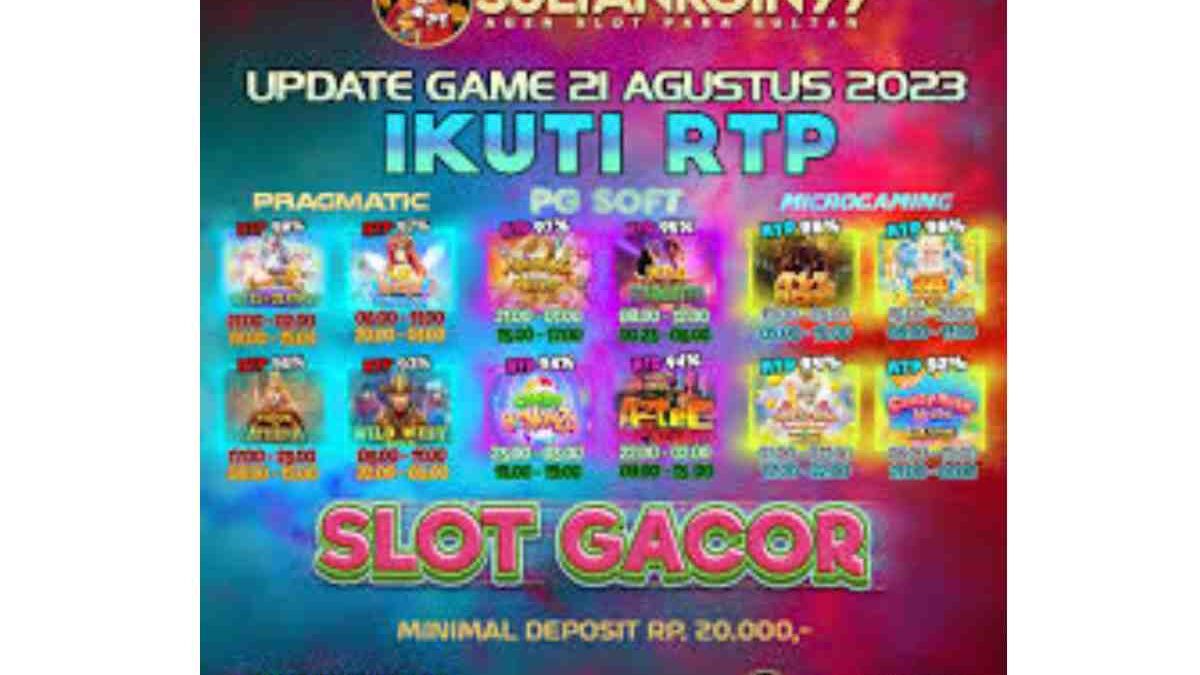 rtp Slot Sultankoin99 – Information And More