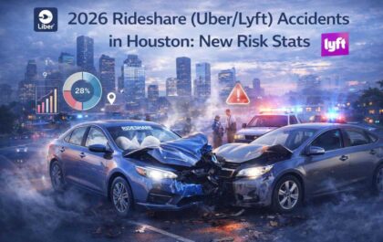 2026 Rideshare (Uber/Lyft) Accidents in Houston: New Risk Stats