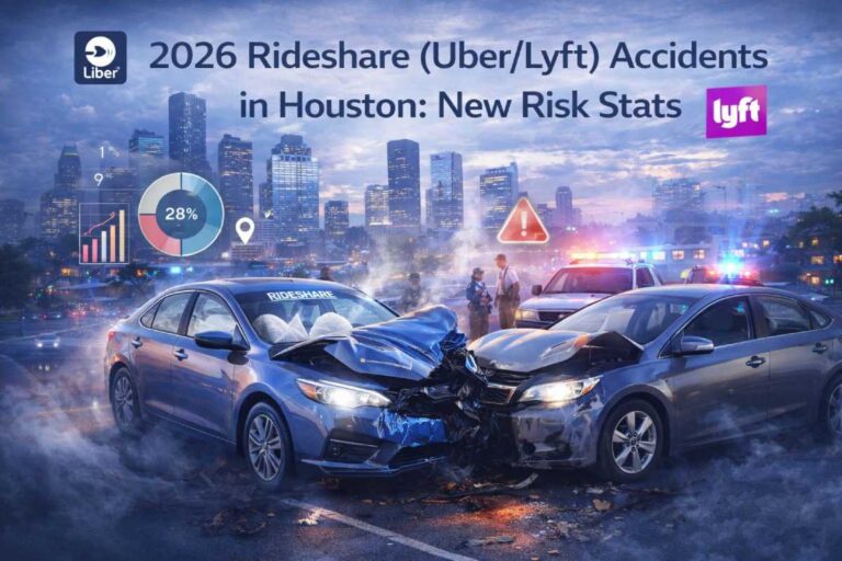 2026 Rideshare (Uber/Lyft) Accidents in Houston 2026: New Risk Stats