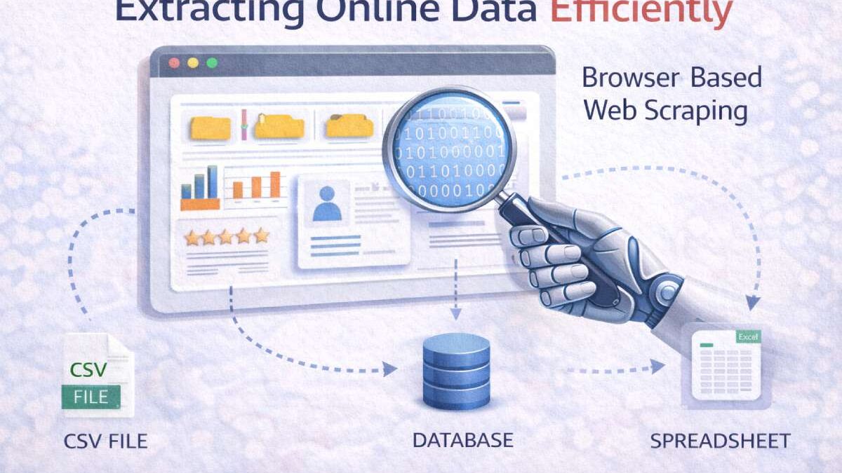 How to Extracting Online Data Efficiently with Browser-Based Scraping