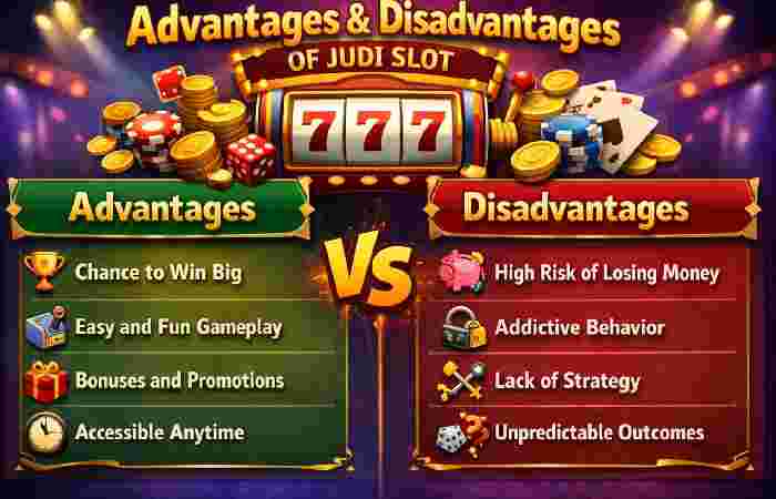 advantages and disadvantages of judi slot