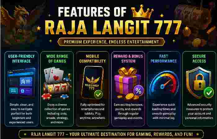 features of raja langit 777