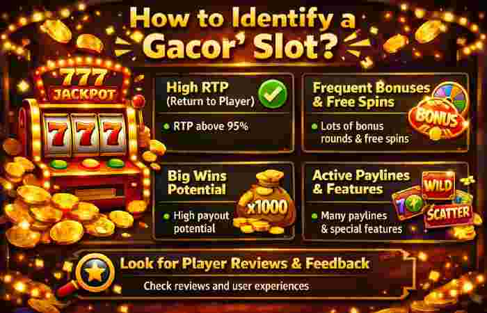 how to identify a “gacor” slot_