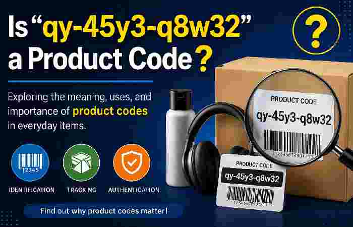 is “qy-45y3-q8w32” a product code_