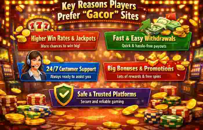 key reasons players prefer “gacor” sites