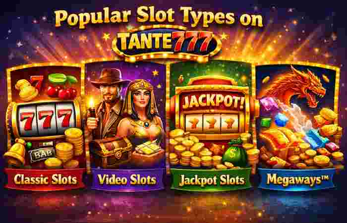 popular slot types on tante777