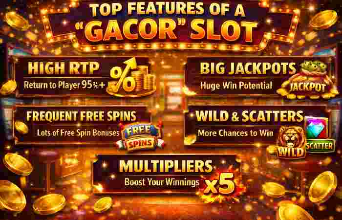 top features of a “gacor” slot