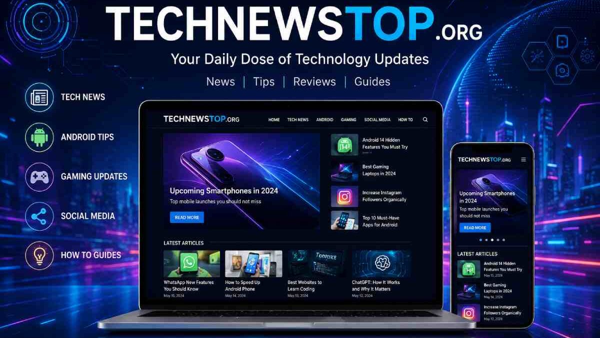 Technewstop org – India: Latest Tech News, Android Tips & App Reviews