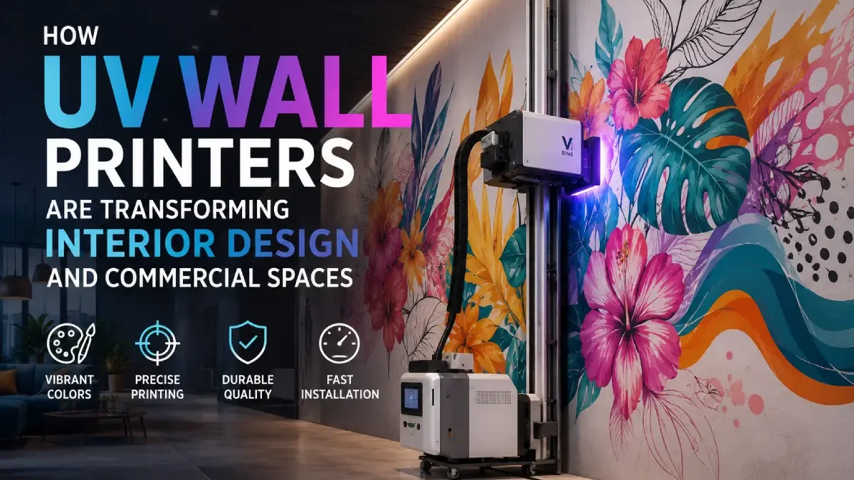 How UV Wall Printers Are Transforming Interior Design and Commercial Spaces