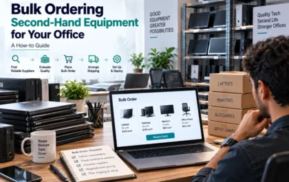 Bulk Ordering Second-Hand Equipment for Your Office: A How-to Guide