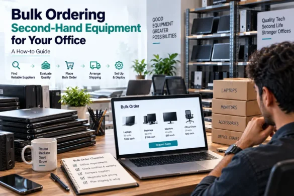 Bulk Ordering Second-Hand Equipment for Your Office: A How-to Guide